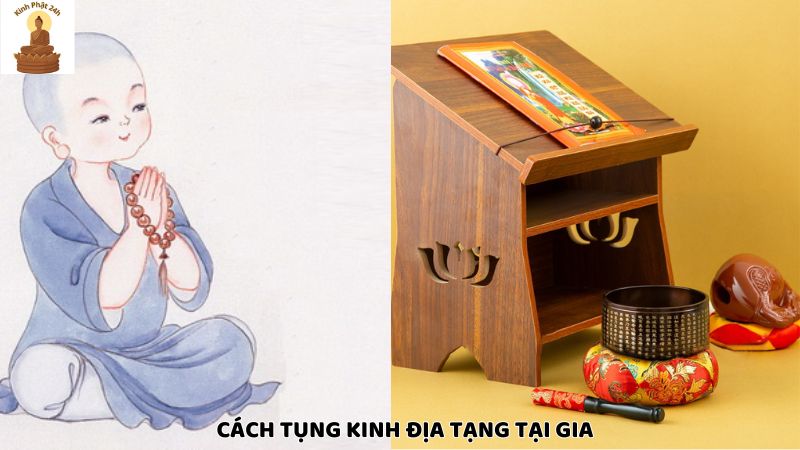 cách tụng kinh Địa Tạng tại gia